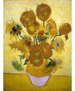Vincent van Gogh, Sonnenblumen. Arles, Januar 1889.