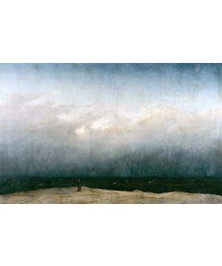 Caspar David Friedrich, Der Mönch am Meer. 1808-1810.