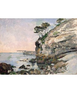 Paul Cézanne, L'Estaque bei Abendlicht (L'Estaque, effet du soir).