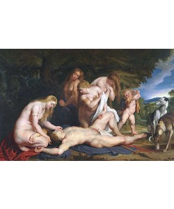 Peter Paul Rubens, Der Tod des Adonis (Venus trauert um Adonis). Um 1614