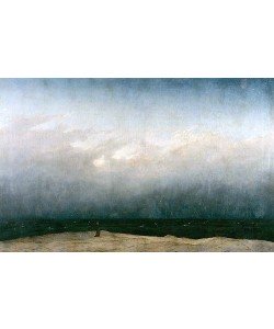 Caspar David Friedrich, Der Mönch am Meer. 1808-1810.