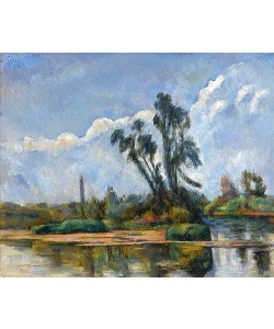 Paul Cézanne, La Rivière. Um 1881