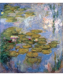 Claude Monet, Seerosen (Nymphéas). 1916-19