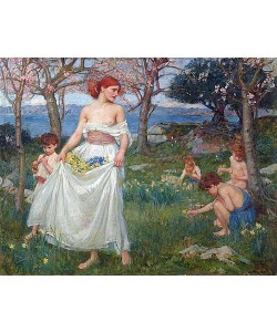 John William Waterhouse, Frühlingslied. 1913