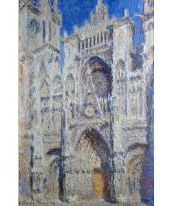 Claude Monet, Die Kathedrale von Rouen: Das Portal (Sonnenlicht). 1894.