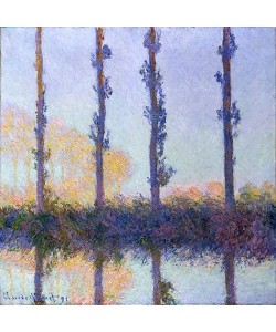 Claude Monet, Vier Bäume. 1891