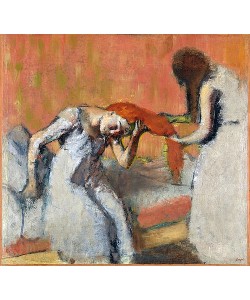 Edgar Degas, Beim Kämmen (La coiffure). 1892-95