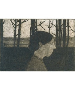 Paula Modersohn-Becker, Bildnis einer Bäuerin. Um 1900