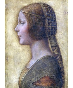 Leonardo da Vinci, La Bella Principessa. Um 1496