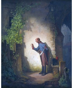 Carl Spitzweg, Der Fliegenfänger. 1848