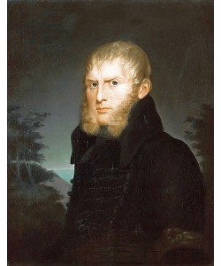 Caroline Bardua, Bildnis des Malers Caspar David Friedrich. 1810