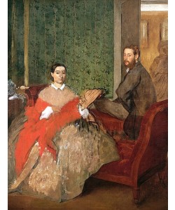 Edgar Degas, Edmondo undThérèse Morbilli. Ca. 1865.