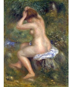 Pierre-Auguste Renoir, Badende. Wohl 1885-90