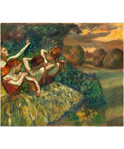 Edgar Degas, Vier Tänzerinnen. Ca. 1899.