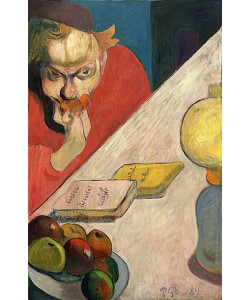 Paul Gauguin, Porträt von Jacob Meyer de Haan. 1889