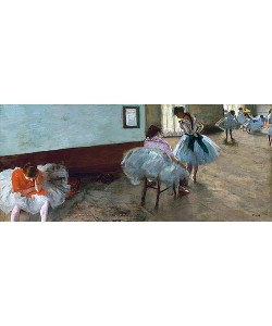 Edgar Degas, Der Tanzunterricht. Um 1879