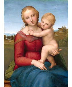 Raffael (Raffaello Sanzio), Die kleine Cowper Madonna. C. 1505
