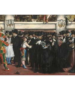 Édouard Manet, Maskenball in der Oper. 1873