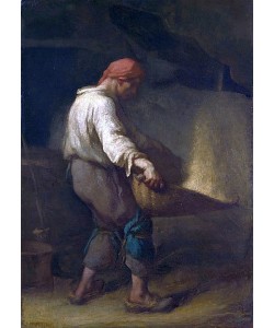 Jean-François Millet, Der Kornschwinger. Um 1847-48