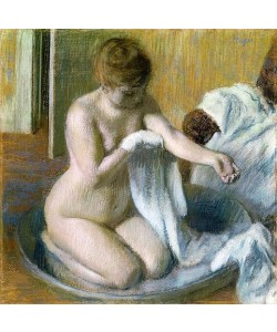 Edgar Degas, Frau im Badezuber. Um 1883