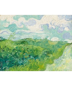 Vincent van Gogh, Grüne Weizenfelder, Auvers. 1890