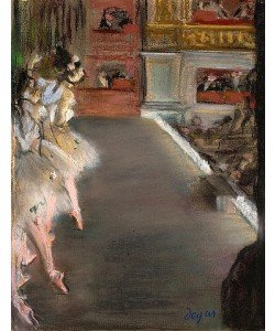 Edgar Degas, Tänzerinnen in der Alten Oper. Um 1877