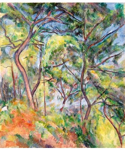 Paul Cézanne, Sous-Bois. Um 1894