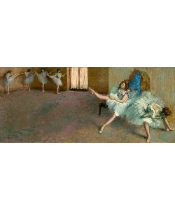Edgar Degas, Vor dem Ballett. 1890/92