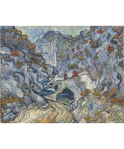 Vincent van Gogh, Die Schlucht (Les Peiroulets). 1889