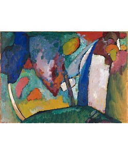 Wassily Kandinsky, Der Wasserfall. 1909