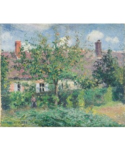 Camille Pissarro, Bauernhaus in Éragny. 1884