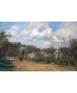 Camille Pissarro, Blick von Louveciennes. 1869-70