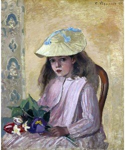 Camille Pissarro, Die Tochter des Künstlers. 1872