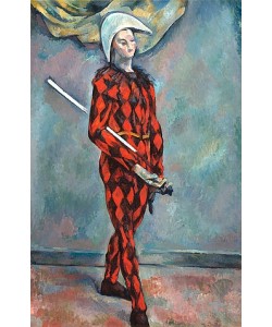 Paul Cézanne, Harlekin. 1888-90