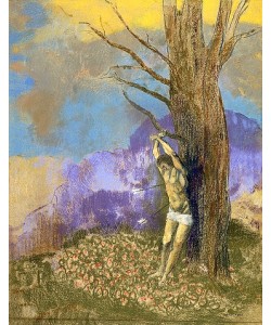 Odilon Redon, Der heilige Sebastian. Um 1910