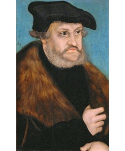 LUCAS CRANACH Der Ältere, Bildnis Kurfürst Friedrich der Weise. Um 1525/27
