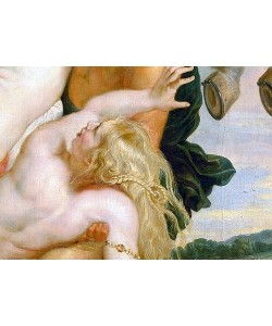 Peter Paul Rubens, Detail aus dem Gemälde Raub der Töchter des Leukippos.