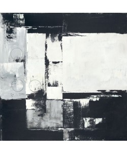 David Sedalia, CIRCLES ON BLACK-WHITE I