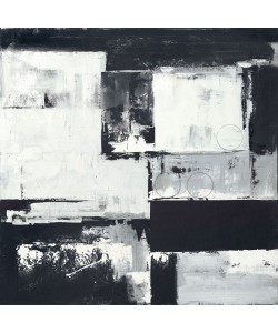 David Sedalia, CIRCLES ON BLACK-WHITE II