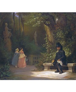 Carl Spitzweg, Der Witwer. 1844