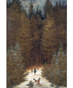 Caspar David Friedrich, Chasseur im Walde. Um 1813/14