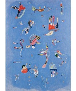 Wassily Kandinsky, Himmelsblau. 1940.