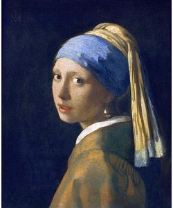 Jan Vermeer van Delft, Das Mädchen mit der Perlenohrgehänge. Um 1665