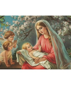 Anonym, BLÜTEN-MADONNA