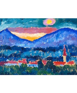 Alexej von Jawlensky, Gebirgsdorf. 1910