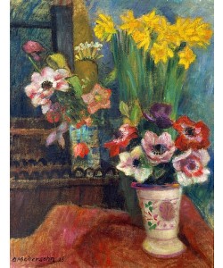 Otto Modersohn, Blumenstilleben. 1928.