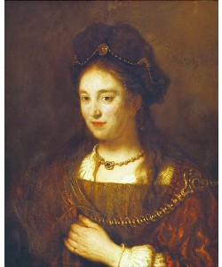 Rembrandt van Rijn, Rembrandts Gattin Saskia. 1643