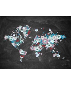 Victoria Brown, BLOOMING MAP I