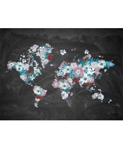 Victoria Brown, BLOOMING MAP I