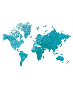 Victoria Brown, WATERCOLOR MAP III